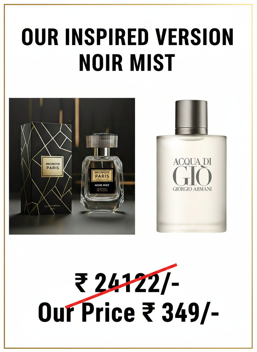 NOIR MIST Inspired By ACQUA D! G!O